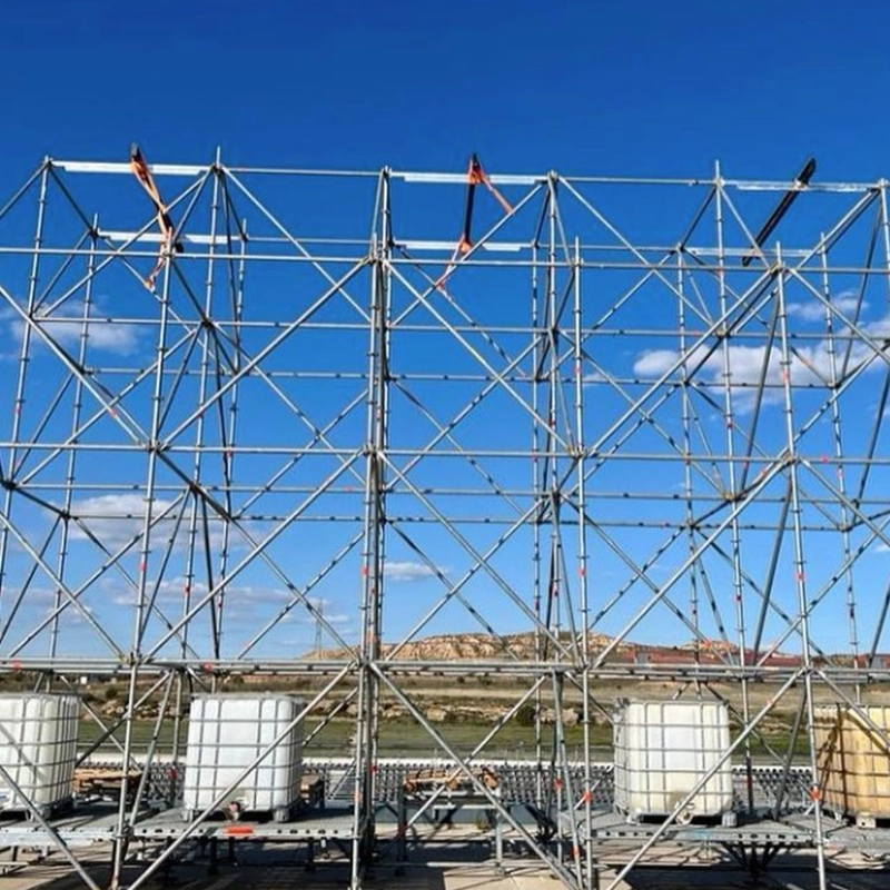 montaje de escenarios
